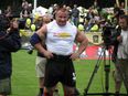 Former World’s Strongest Man demonstrates ridiculous punching power in MMA battle