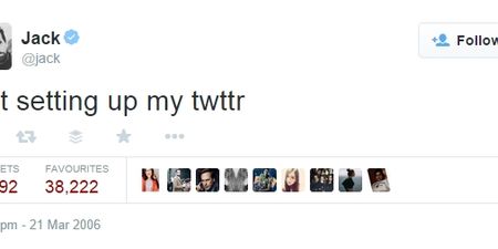 The first ever tweet was sent 9 years ago today
