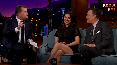 James Corden kicks off Late Late Show with a Tom Hanks career retrospective