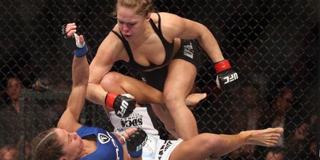 UFC machine Ronda Rousey says she could beat Muhammed Ali’s daughter…at boxing
