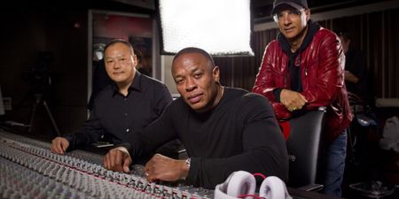 Dr Dre gets emotional at Straight Outta Compton filming