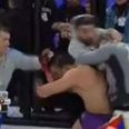 Video: Huge brawl breaks out in the cage at Russian MMA fight