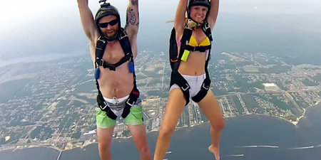 Video: Check out this awesome skydive from a chopper in Florida