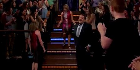 Video: James Corden stung badly by April Fools’ prank on US TV