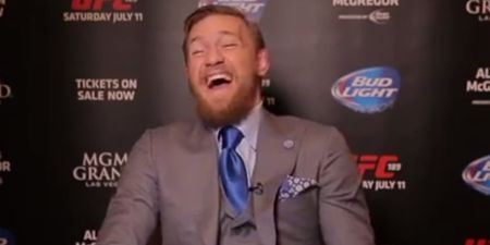 Video: Conor McGregor really enjoyed reading mean tweets about himself