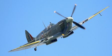 Video: Could this be any more British? Prince Harry loops a Spitfire…