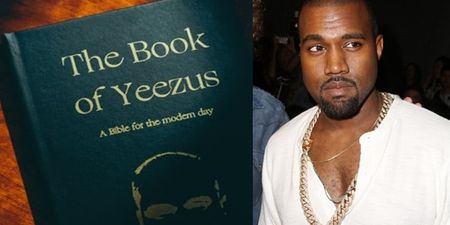 Holy sh*t! You can get your very own Kanye West bible