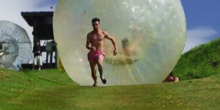 Video: Enjoy this Indiana Jones ‘recreation’ using Zorb balls