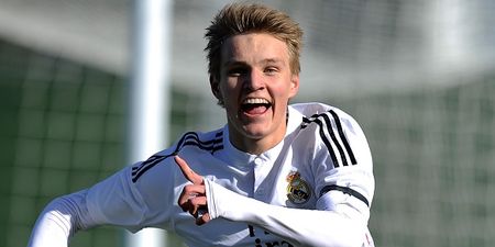 Martin Odegaard is reportedly refusing to train at Real Madrid
