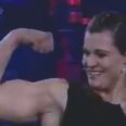 Video: Incredible footage of World’s Strongest Woman rolling up metal frying pans
