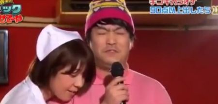 Japanese gameshow combines karaoke with hand jobs…no, really