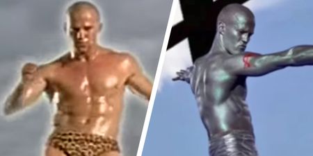 Hardman Jason Statham’s best ever role…as a gyrating silver go-go dancer