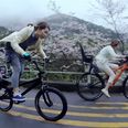 Video: Radical BMX mums tearing up the streets of China