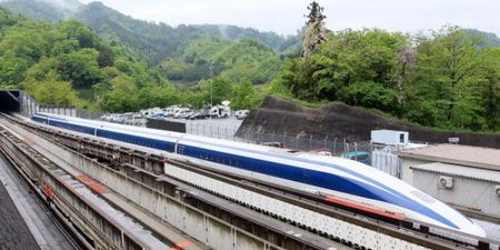 Stupidly fast Japanese train breaks own 366mph world record after 7 days