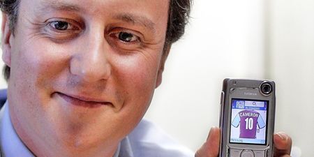 David Cameron loves football so much that he can’t quite remember who he supports