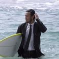 Quiksilver have designed a wetsuit that looks like an actual suit