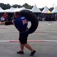 Video: Graham Hicks drops 160kg weight on his foot at World’s Strongest Man