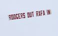 Mastermind behind ‘RODGERS OUT RAFA IN’ banner exposed…