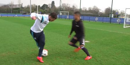 Video: Eden Hazard demonstrates how he pulls off those magical matchplay skills