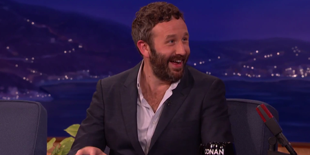Chris O’Dowd plays the long game with an elaborate prank on his baby son