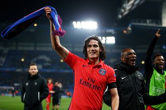 Arsenal target Cavani produces a candidate for miss of the season (Gif)