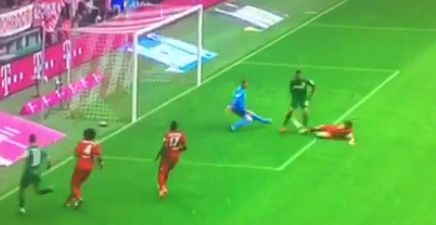 Vine: Bayern Munich crash to unlikely home defeat against FC Augsburg with this cheeky finish