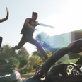 Video: Ballsy Parkour pros perform stunts on moving cars…