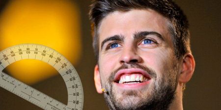 It’s official! Gerard Pique is 180 degrees handsome