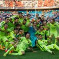Barcelona beat Atletico Madrid 1-0 to win La Liga title