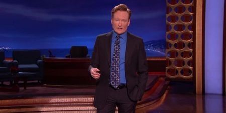 Video: Conan O’Brien tells viewers to switch over to David Letterman’s last show