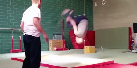 Video: Former UFC champion Georges St-Pierre’s gymnastic training is insane