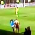 Video: Rangers player lashes out at opponent in play-off defeat