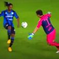 Video: Ronaldinho shows he still has a mischievous side with disallowed goal