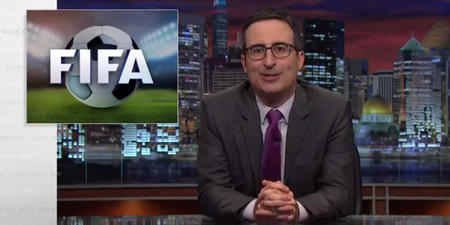 Video: Comedian John Oliver sticks the boot into FIFA…again