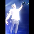 Video: Enrique Iglesias’ hand was sliced up by a drone during his concert
