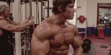 Video: Arnold Schwarzenegger reveals his blindingly-obvious old school secret for getting shredded