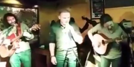 Video: Wayne Rooney’s karaoke World Tour sees him singing Jonny Cash in New York