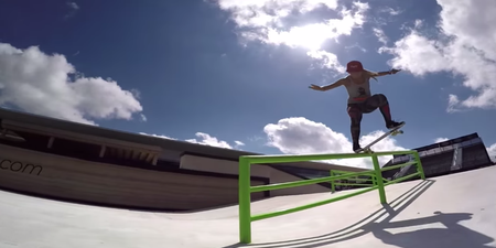 Video: Skateboarders film X Games course in awesome GoPro footage