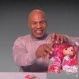 Mike Tyson faces his toughest fight yet – unboxing a toy