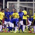 Neymar and Carlos Bacca both shown red as Brazil vs Colombia turns nasty again