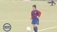 Video: A 14-year-old Lionel Messi playing for Barcelona is wonderful