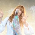 Florence Welch loves to “overindulge” at Glastonbury