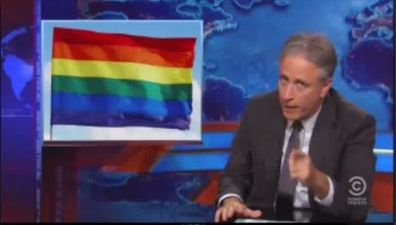 Watch Jon Stewart’s brilliant riposte to the backlash against US marriage equality