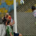 Brazil striker Fred misses an absolute sitter (video)