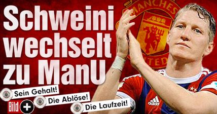 Report: Schweinsteiger signs for Manchester United