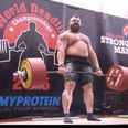 Eddie Hall lifts a new 1,020lb deadlift world record…and it looked easy (Video)