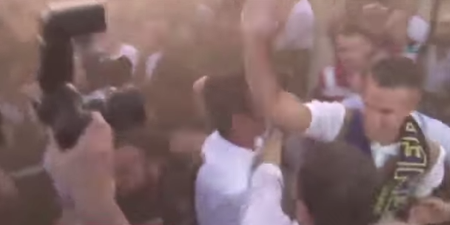Fenerbahce fans lose their collective minds during Robin van Persie’s unveiling (Video)