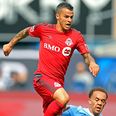 MLS star Giovinco scores nine-minute hat-trick in front of watching Lampard (Video)