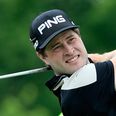 Swedish golfer begins first ever Open in style