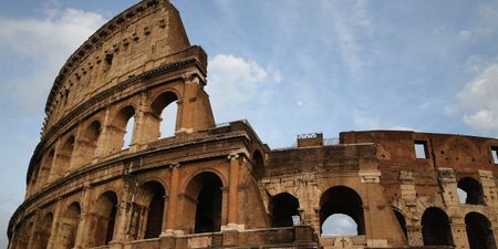 Footballer “tried to carve his initials into the Colosseum with a coin”